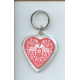 Heart Key Ring - Dala Horse